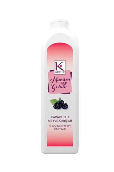 Krater Maestro Del Gelato Orman Meyveli Karışım Püre Mix 1 LT