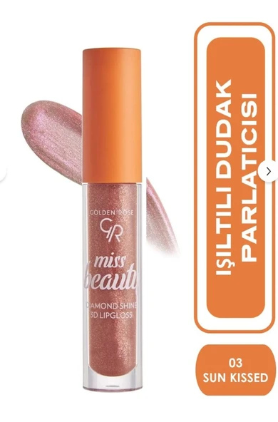 Golden Rose Miss Beauty Diamond Shine 3Dlip.No:03Sunkissed - 1