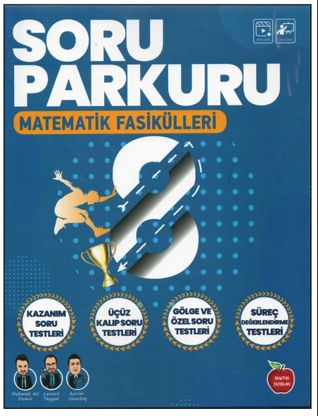 NEWTON 8. SINIF MATEMATİK SORU PARKURU (6 KİTAP) ürün görseli