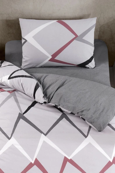 LaLiva Bumeragg Çarşafı Lastikli Tek Kişilik Nevresim Takımı - 5