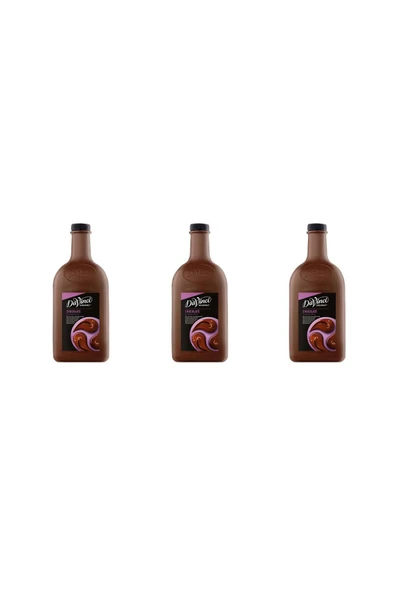 DaVinci Gourmet Da Vinci Gourmet Çikolata Aromalı Barsos 2 LT x 3 Adet (Koli) - 1