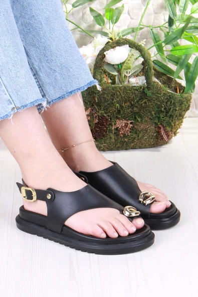 Fort 099-108 Fls Toka Detaylı Parmak Arası Kadın Sandalet ürün görseli