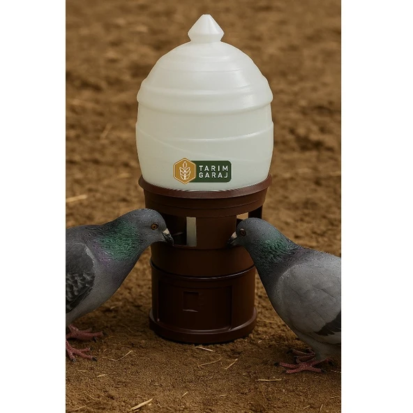 Elektrikli Isıtıcılı Güvercin Suluk-6,5 Lt - Resim 4