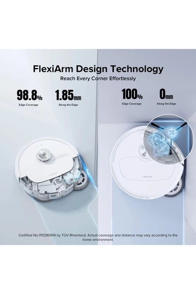 Roborock Qrevo Master Çöp İstasyonlu Akıllı Robot Süpürge - 6