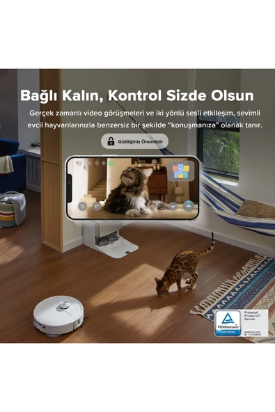 Roborock Qrevo Master Çöp İstasyonlu Akıllı Robot Süpürge - 5