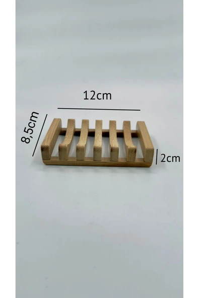 Bambu Sabun Standı, Bambu Sabunluk, Bambu Sabun Kutusu - 3