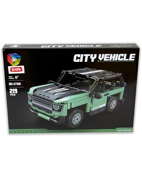 Ctoys City Vehicle Land Rover 228 Parça 47106 ürün görseli 1