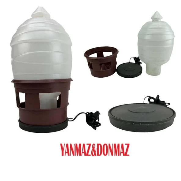 Elektrikli Isıtıcılı Güvercin Suluk-6,5 Lt ürün görseli