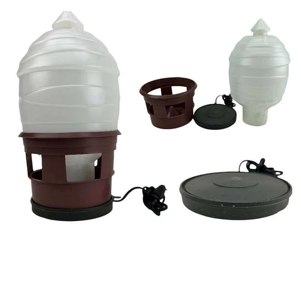 Elektrikli Isıtıcılı Güvercin Suluk-6,5 Lt - Resim 11