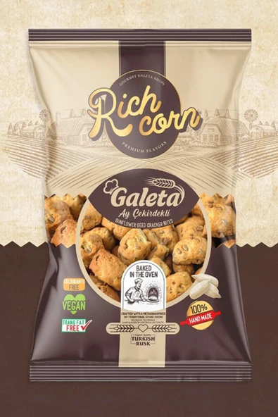 Richcorn Ayçekirdekli Galeta - 1