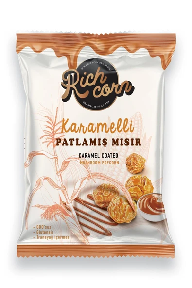 Richcorn Karamelli Mushroom Popcorn - 2