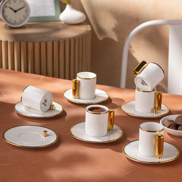 Emsan Modern 80 ml 6'lı Kahve Fincan Takımı ürün görseli 1