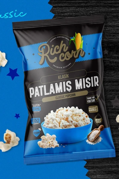 Richcorn Klasik, Deniz Tuzlu Popcorn