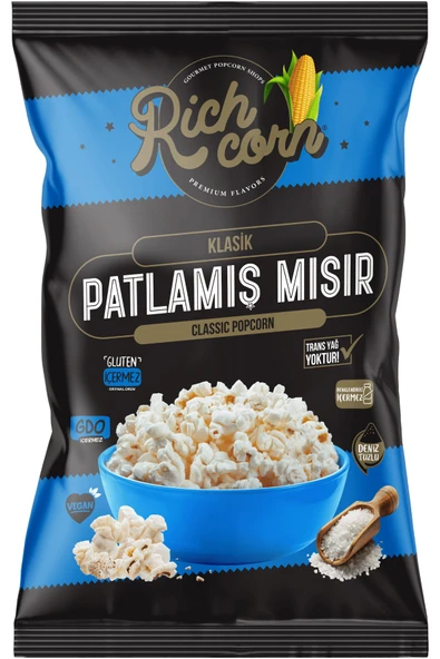 Richcorn Klasik, Deniz Tuzlu Popcorn - 4
