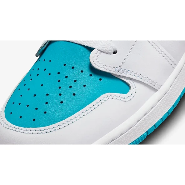 Nike Air Jordan 1 Low Aquatone 553560-174 - Resim 3