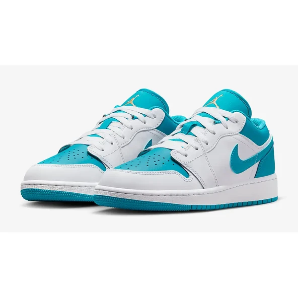 Nike Air Jordan 1 Low Aquatone 553560-174 - Resim 5