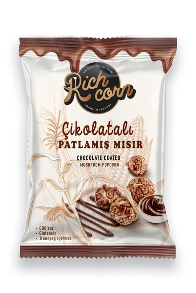 Richcorn Çikolatalı Mushroom Popcorn - 2