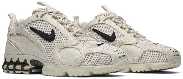 Nike Stussy x Air Zoom Spiridon Caged 2 'Fossil' - 3