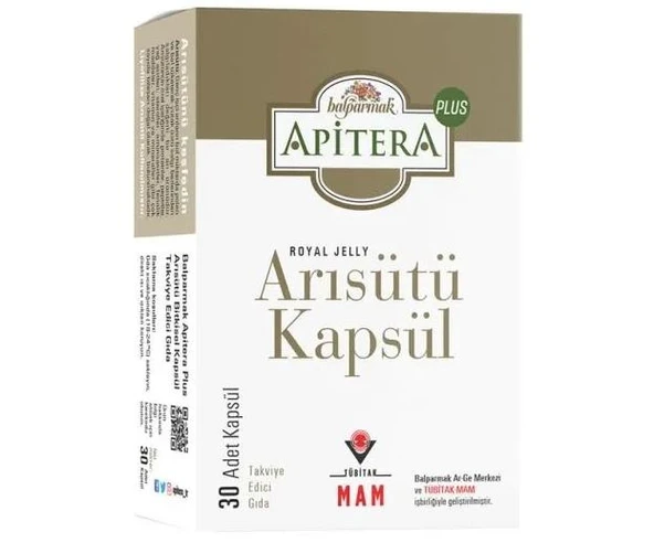 Balparmak Apitera Arısütü Kapsül 30 Kapsül ürün görseli