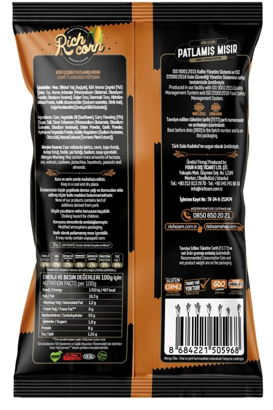 Richcorn Köri Çeşnili Popcorn - 3