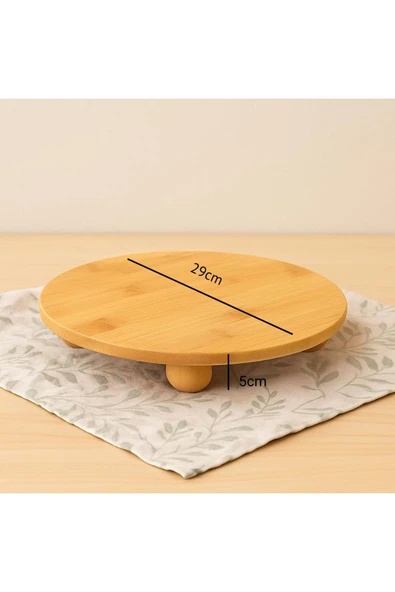 TOP AYAKLI YUVARLAK STANT (29CM) - Resim 3