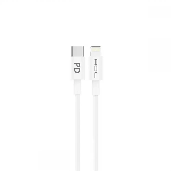 ACL ACK-52 PD, 27 Watt USB-C to Lightning 1mt Şarj Kablosu USB Kablo ürün görseli 1