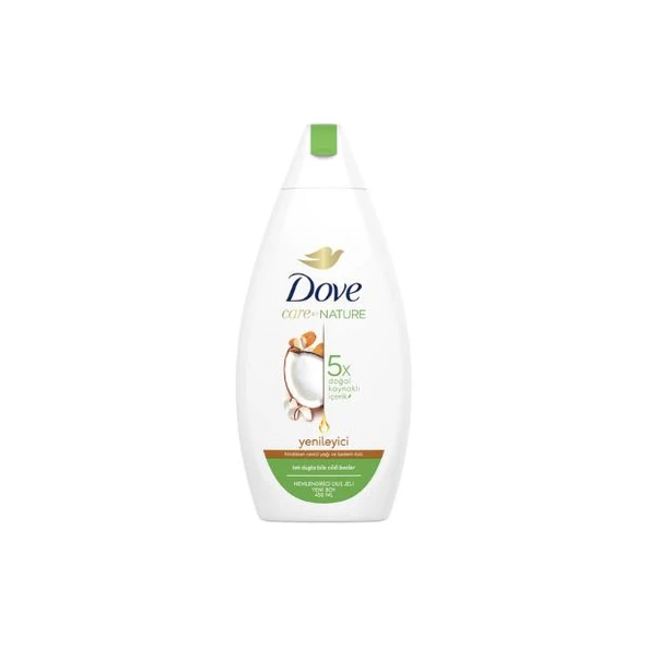 Dove Yenileyici Hindistan Cevizi Yağı ve Badem Özü Nemlendirici Duş Jeli 450 ml - 2