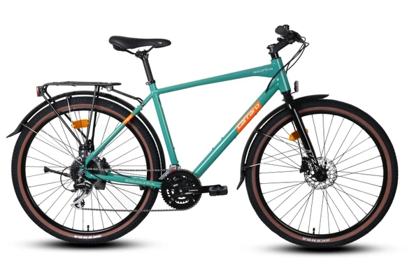 Carraro Sportive 724 HD Fren 16 Vites 27,5 Jant Şehir Bisikleti Deniz Mavi 46 Kadro ürün görseli