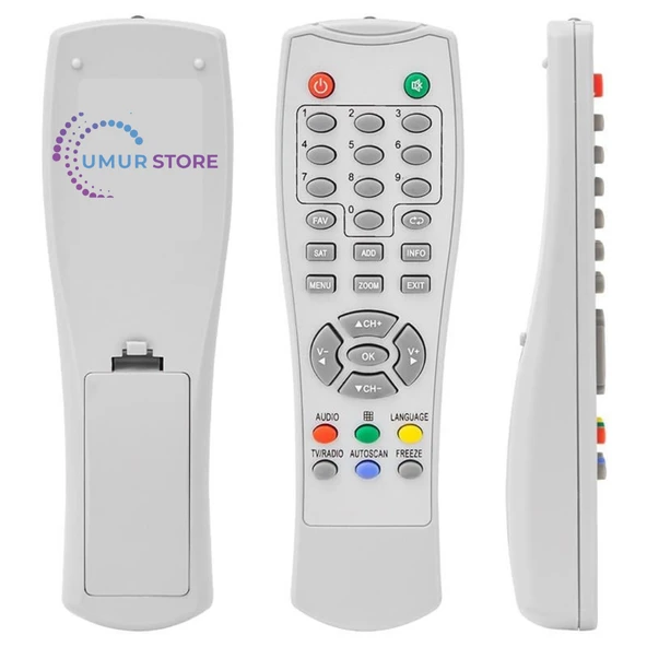 Botech 6500-6550-6600-6700 Uydu Alıcı Kumandası ürün görseli