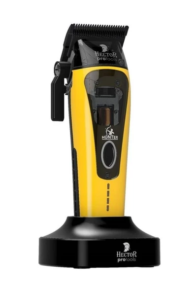 Hector Hunter Profesyonel Saç Tıraş Makinesi Sarı Siyah