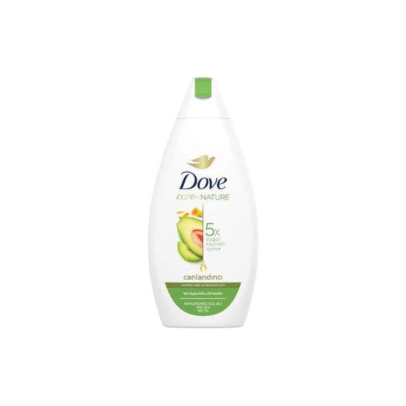Dove Canlandırıcı Avokado Yağı ve Kalendula Özü Nemlendirici Duş Jeli 450 ml - 2