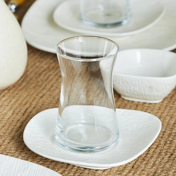 Karaca Forever Bone Cliff 26 Parça 6 Kişilik Kahvaltı Takımı - Resim 4