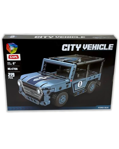 Ctoys City Vehicle Ford Suv 219 Parça 47106 ürün görseli