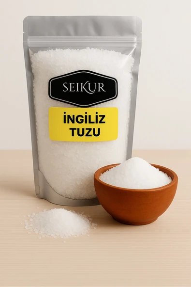 SELKUR  Ingiliz Tuzu 750gr (EPSOM-MAGNEZYUM SÜLFAT-KAVANOZDA)