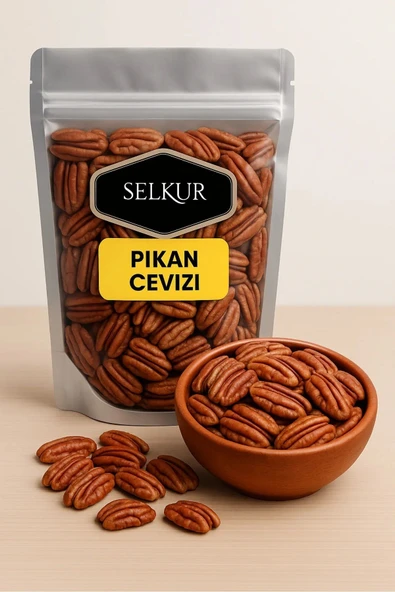 SELKUR  Pikan Cevizi 100GR(YENİ MAHSÜL-KABUKSUZ) ürün görseli 1