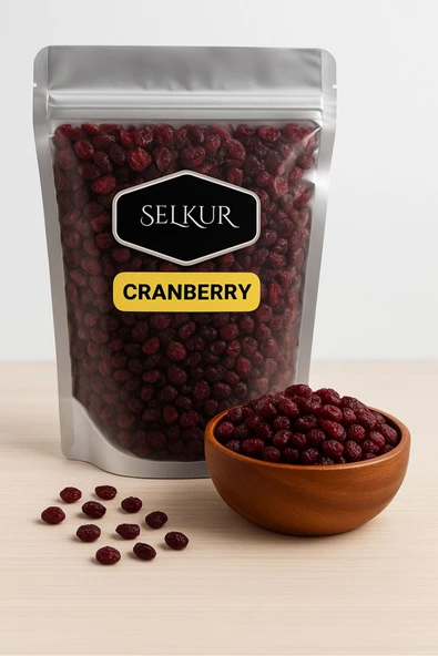 SELKUR  Yaban Mersni 500gr 1.kalite (CRANBERRY) - 1