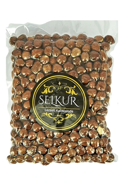 SELKUR  Çiğ Fındık 500gr Vakumlu Ambalaj Iri Tane