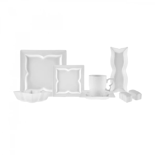 Karaca Forever Bone Winx 28 Parça 6 Kişilik Kahvaltı Takımı - Resim 2