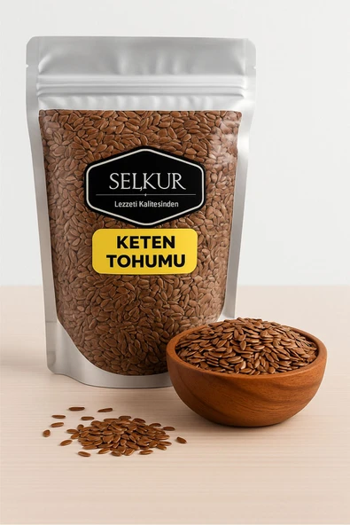 SELKUR  Keten Tohumu 100gr (tane, Elenmiş, Katkısız )