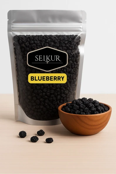SELKUR Yaban Mersini 200gr 1.kalite(BLUEBERRY)