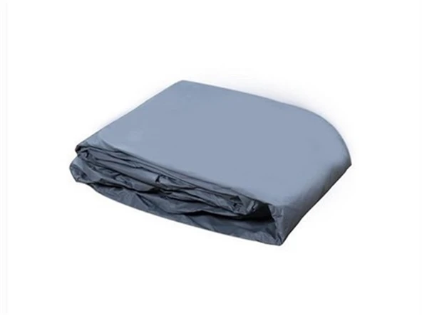 Guard Motorsiklet Branda 600 cc-1150 cc Large 4 Mevsim Miflonlu Gri - Resim 3