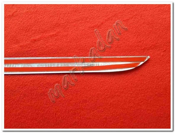 Markadan Bmw 1 F20 Krom Bagaj Alt Çıta 2015-2019 Paslanmaz Çelik - Resim 4