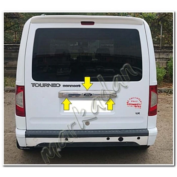 WOC Chrome Ford Connect Krom Bagaj Çıtası 2009-2014 Paslanmaz Çelik ürün görseli