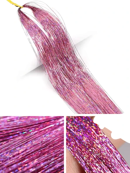 Eagenset Çapari Simi Lazer Hologram Pembe Poşet Sim 36 Metre - Resim 6