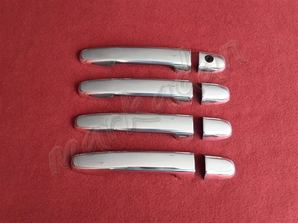 DB Chrome Toyota Prius Kapı Kolu Nikelajı 2005-2010 4 Kapı P.Çelik ürün görseli