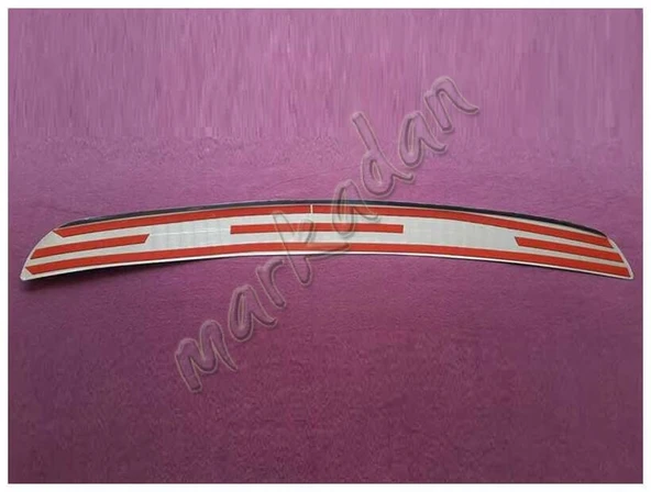 WOC Chrome Dacia Lodgy Arka Tampon Eşiği 2012-2022 P.Çelik - Resim 2