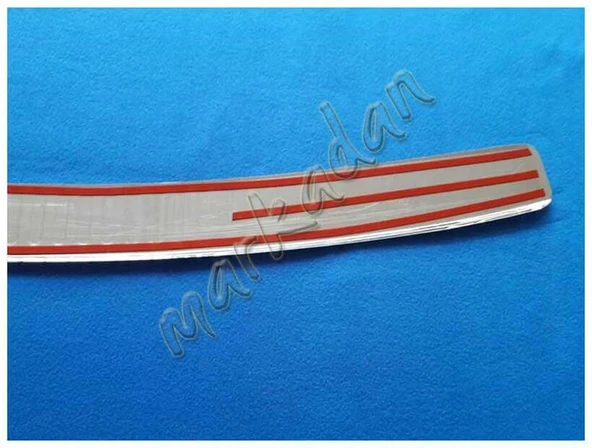 VW Caddy Arka Tampon Eşiği 2015-2020 Paslanmaz Çelik - Resim 4