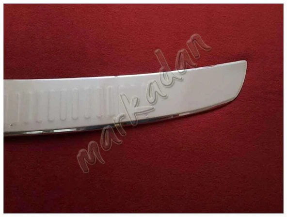 DB Chrome Dacia Lodgy Arka Tampon Eşiği 2012-2022 Paslanmaz Çelik - Resim 4