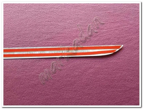 WOC Chrome Bmw 1 F20 Krom Bagaj Alt Çıta 2015-2019 Paslanmaz Çelik - Resim 4