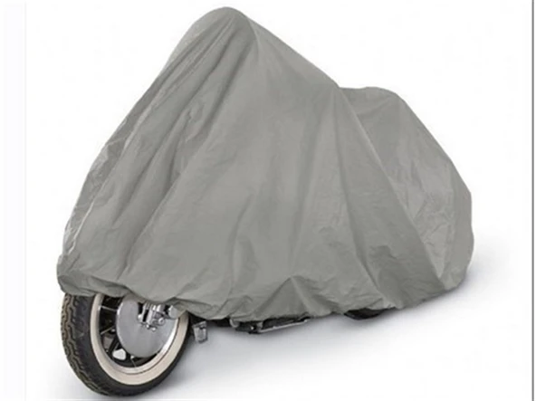 Guard Motorsiklet Branda 600 cc-1150 cc Large 4 Mevsim Miflonlu Gri - Resim 2